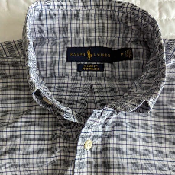 Polo Ralph Lauren men's classic fit size medium performance button down shirt - Picture 4 of 5